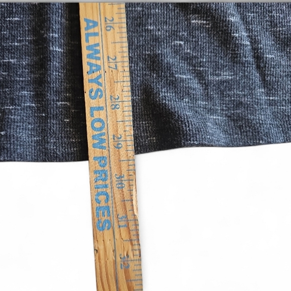 J. Jill Embroidered Tunic Top Plus 2X Gray Boho Casual Knit Elevated Basics - Picture 14 of 16